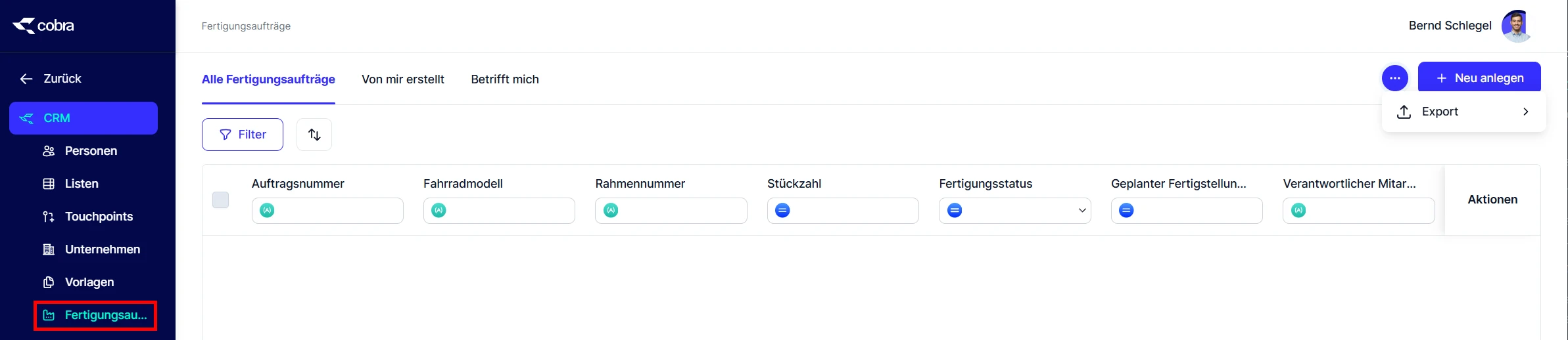 CRM Object Builder veroeffentlicht Uebersicht