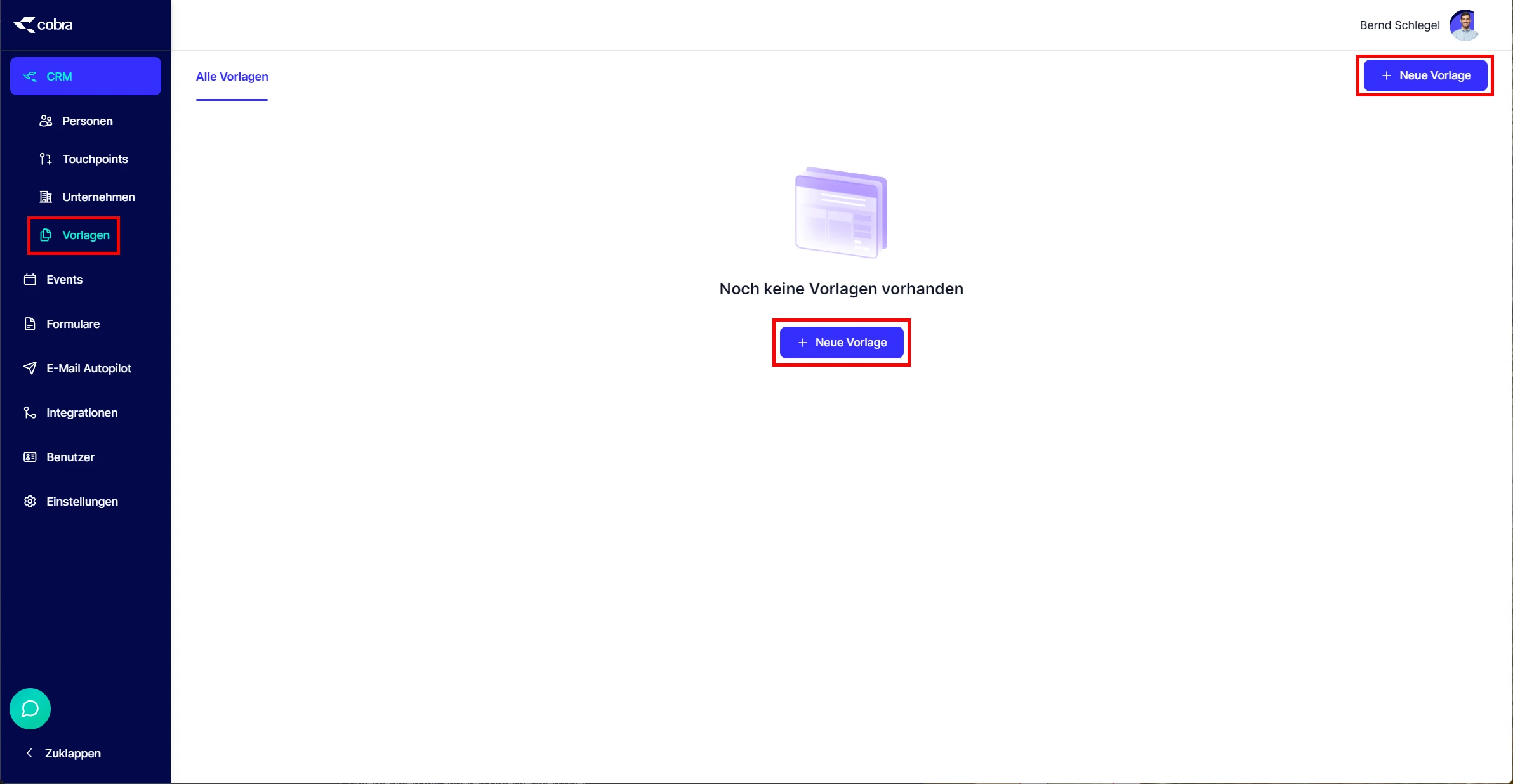People E-Mail neue Vorlage