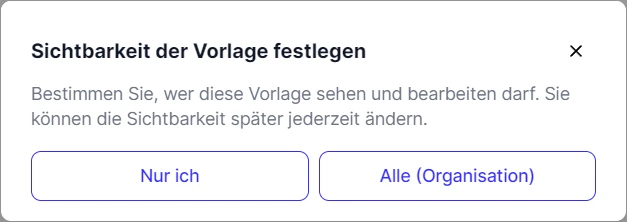 People E-Mail neue Vorlage Speichern Persoenlich Organisation